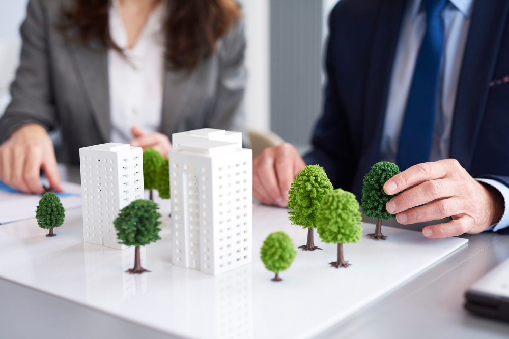 shot-architectural-model-table-office